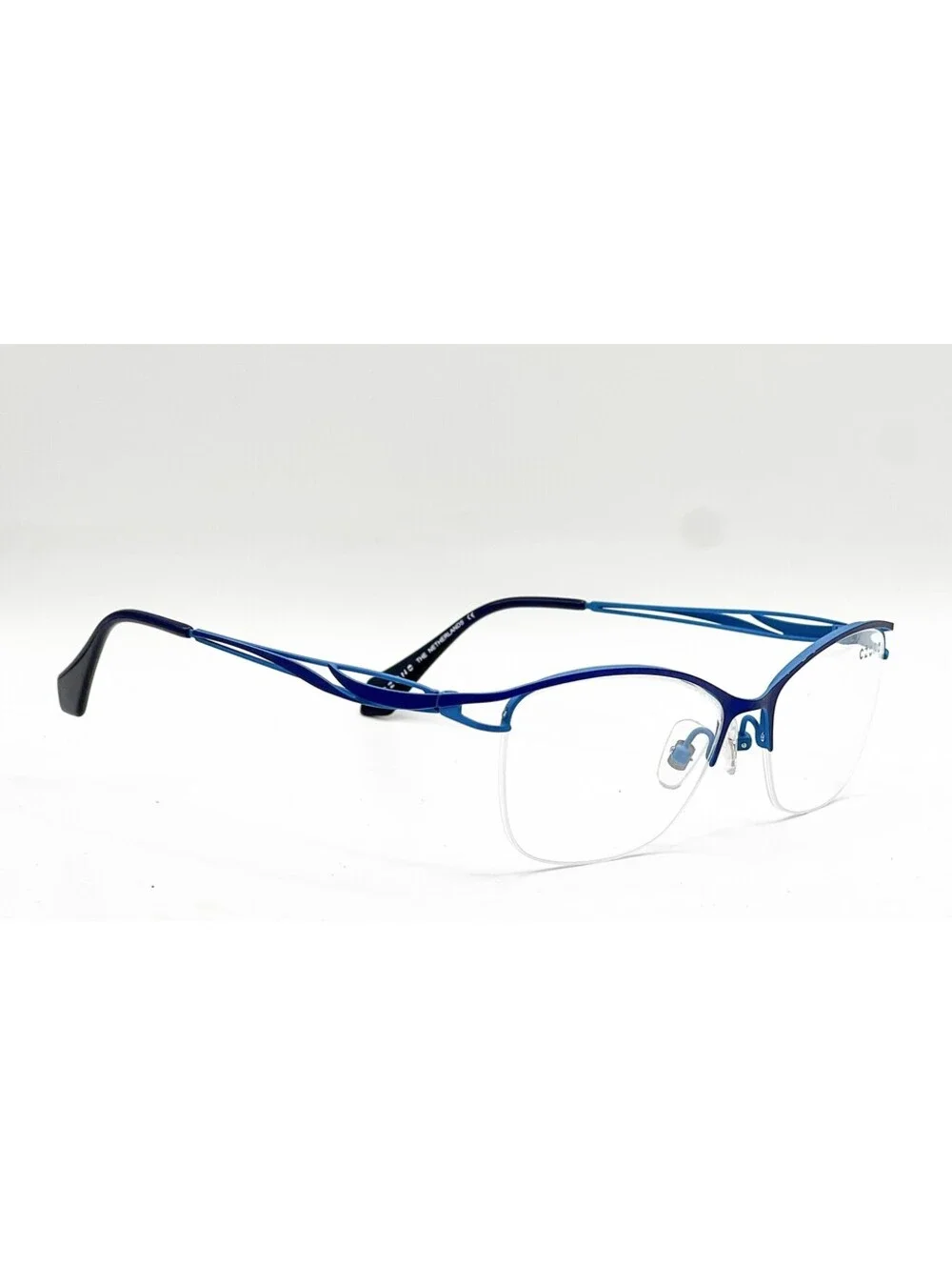 C-Zone M2249 60 Dark Blue Authentic Eyeglasses 53-18-140